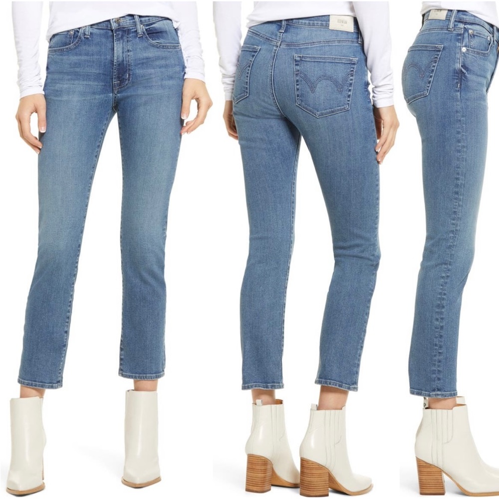 Edwin Demi Mid Rise Slim Ankle Jean